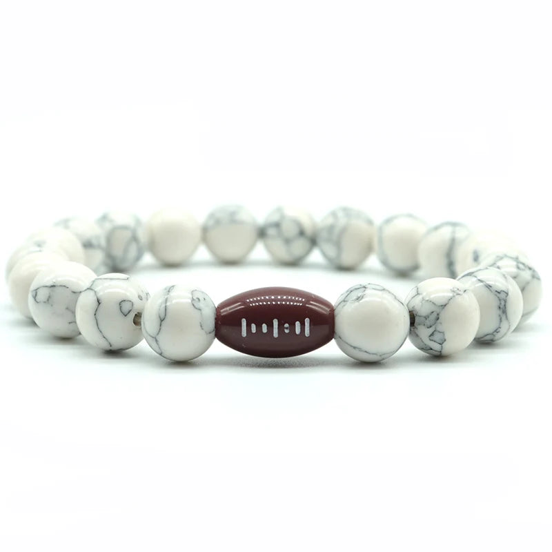 Bracelet "Élégance Ovale" Rugby World